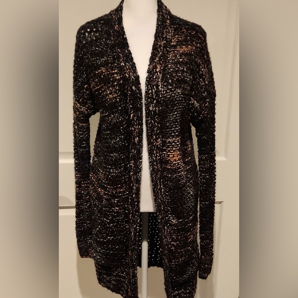 Vintage Maurices open knit duster style cardigan M